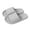 Grey, variant on Cloud Slide Sandals for Women Men Comfort Recovery Pillow Slippers Soft Summer Beach Shoes