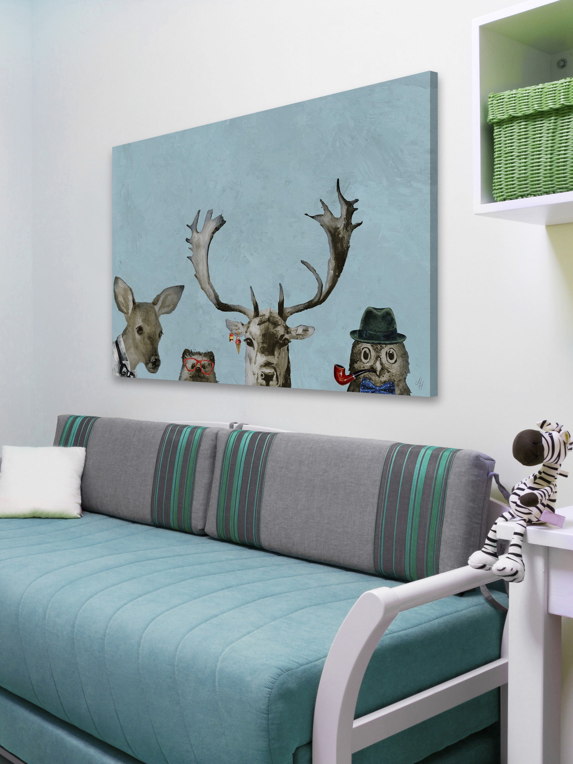 Marmont Hill Barely Seen II Canvas Wall Art