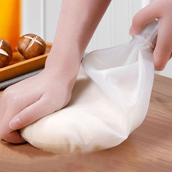 TIMIFIS Curved Moon Plate Kitchen Mixing Bag Thickened Nonstick Kneading Bag Home Baking Wake Up Kneading Bag Kitchen Gadgets