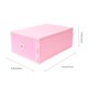 thumbnail image 2 of TABLETREANDS 3Ud Caja Cajonera Rosa Para Almacenamiento De Zapatos Con Gran Capacidad, 2 of 8