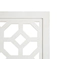 thumbnail image 3 of Kate and Laurel Latonia Coastal Wall Art Plaque, 24 x 32, White, Repeating Pattern Wooden Art Plaque with Light Distressing, 3 of 7