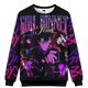 thumbnail image 4 of Pop cazadora para niña Round-Neck Sweatshirt Set,Soft Streetwear Pullover,Cute Long Sleeve Sweatshirt for Fall Winter （Multicolor）, 4 of 4