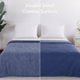 thumbnail image 6 of Aship Cooling Comforter King, Double Sided Cooling Blanket for Hot Sleepers, Q-Max 0.45, Arc-Chill Cooling Fabric, Lightweight Breathable Summer Comforter 91*108 in, 6 of 9