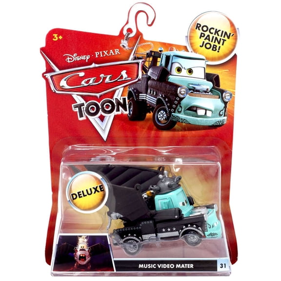 Disney Cars Deluxe Oversized Music Video Mater Diecast Car