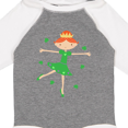 thumbnail image 4 of Inktastic Irish Princess St Patricks Girls Girls Long Sleeve Baby Bodysuit, 4 of 5