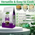thumbnail image 4 of Premium Basmati Rice – Aromatic Long-Grain White, Perfect for Pilaf & More – Ideal for Rice Cooker, Microwave, & Instant Rice Meals (4lb), 4 of 8