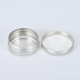 thumbnail image 4 of Injueey Latas de aluminio plateadas vacías de 10ml/30ml, latas con tapa de rosca, velas redondas, especias, maquillaje, latas con tapa de rosca, Almacenamiento y organización del hogar Injueey HA004567-00, 4 of 6