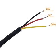 BUZIFU 2 PCS DS18B20 Waterproof Temperature Sensors Transducer Thermal Probe Compatible with DIY Arduino Raspberry Pi Etc.