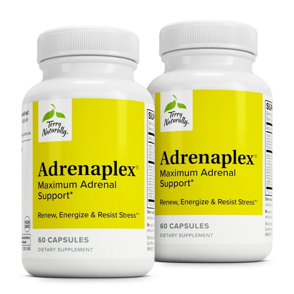 Terry Naturally Adrenaplex - 60 Capsules (Pack of 2)