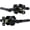 Matte Black, variant on Cielsa Dawn 2 Pack Matte Black Privacy Door Handles for Bed/Bathroom Interior Door Knob, Reversible Door Locks for Left or Right Sided Doors