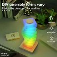 thumbnail image 3 of LED Bedside Table Lamp Wireless Charger Night Light Ambient Light RGB, 3 of 5