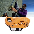 thumbnail image 3 of Dispositivo De Aseguramiento De Protección Contra Caídas, Agarre De Cuerda De Escalada, Placa Lateral Móvil Liviana, Antideslizante Con Mosquetones Para Trabajos Aéreos, 3 of 7