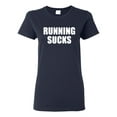 thumbnail image 1 of Ladies Running Sucks T-Shirt Tee, 1 of 2