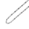 thumbnail image 2 of 14K White Gold Chain 1.5mm Ball Bead Chain Necklace (16-24 Inches), 2 of 3