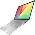 thumbnail image 5 of Asus VivoBook S15 15.6" Full HD Laptop, Intel Core i5 i5-1135G7, 8GB RAM, 512GB SSD, Windows 10 Home, Gaia Green/Transparent Silver, S533EA-DH51-GN, 5 of 20