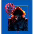 thumbnail image 2 of It Chapter 2 Pennywise Time To Float Men's Blue Crew Neck Short Sleeve Tee-XS, 2 of 2