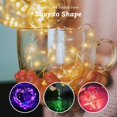 thumbnail image 2 of Fairy Lights Rivokeer, 7 pies, 20 LED, resistente al agua, funciona con pilas, 2 of 7