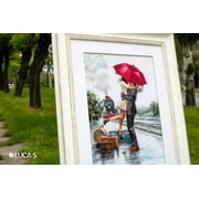 Luca-S Welcome Home Kit & Frame Counted Cross-Stitch