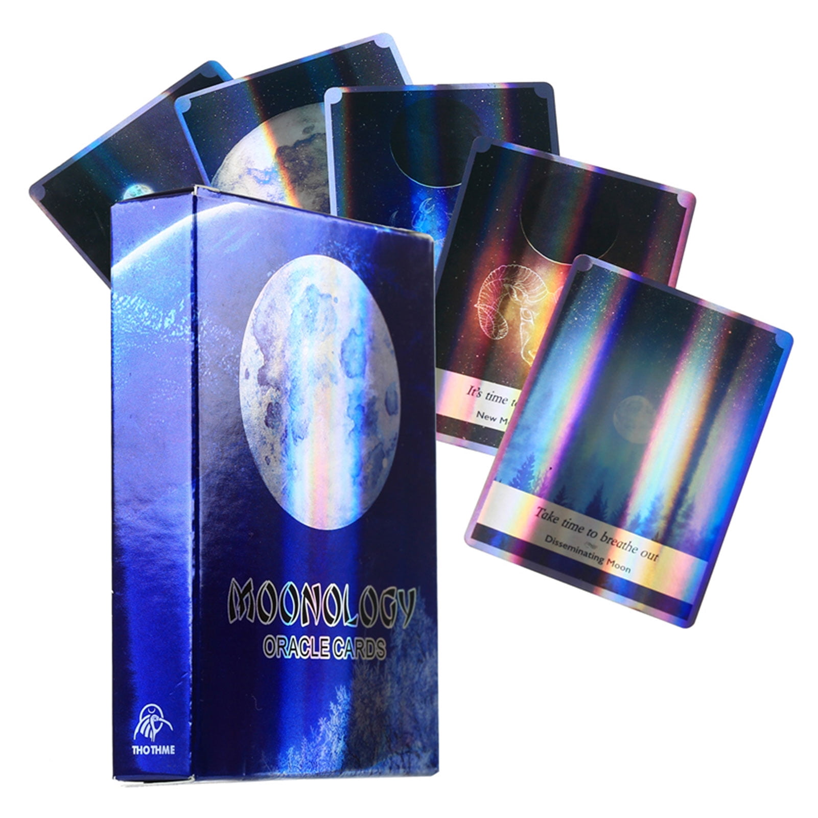 Fortune Telling Cards Mysterious Unusual Astrological SHOW Moonology Oracle Cards A 44-Card Deck 