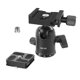 thumbnail image 1 of QB-30A Tripod Ball Head Ballhead Mount Adapter U-Groove Low Weight Center Aluminum Alloy Made 5 kg/11.0 Ib Load, 1 of 1