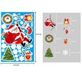 thumbnail image 3 of Pegatinas de cristal navideñas, adornos para el hogar, copos de nieve navideños, Papá Noel, pegatinas para puertas y escaparates, decoración navideña de Año Nuevo, 3 of 5