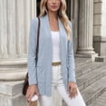 thumbnail image 5 of BUIGTTKLOP Women's Long Sleeve Cardigan Lightweight Casual Open Front Cardigans with Pockets, 5 of 8