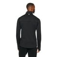 thumbnail image 3 of Reebok Men's Quarter Zip Long Sleeve Top, up to Size 3XL, 3 of 5