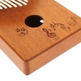 thumbnail image 4 of OULII Thumb Finger Piano Synthetic Material Natural Wood Color 1 Set, 4 of 4