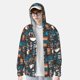 thumbnail image 2 of Balery Coffee Lover Print Sudadera ligera de manga larga con capucha y protección solar UPF 50+ para hombre y mujer, ideal para pesca y running-Medium, 2 of 7