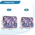 thumbnail image 4 of FORMRS 13-13.3 inch Laptop Sleeve Case Soft Carrying Quilted Computer Bag Cover, Watercolor Pink Marble Pattern, 4 of 7