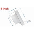 thumbnail image 2 of 4 Inch 6 Inch Mute Bathroom Extractor Exhaust Fan Kitchen Toilet Wall Window Ventilation Fans With Power Cable ,High Performance, 2 of 6