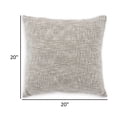 thumbnail image 5 of Benjara BM318536 20 in. Square Throw Pillow, Brown & White Cotton Woven Texture - Set of 4, 5 of 5