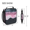 thumbnail image 5 of ALAZA Sand Beach Landscape Lunch Box Insulated Lunch Bag Reusable Thermal Cooler Tote School Picnic, 5 of 6