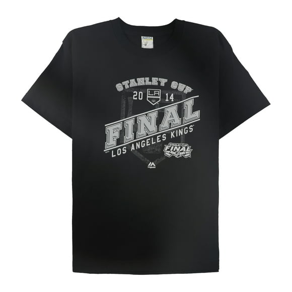 Majestic T-Shirt Graphique Boys Stanley Cup Finale 2014, Noir, M