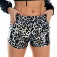 thumbnail image 2 of IROINNID Skinny Pants For Women Elastic Waist casual sports street hip hop party shiny magic trousers Solid Color Legging, 2 of 9