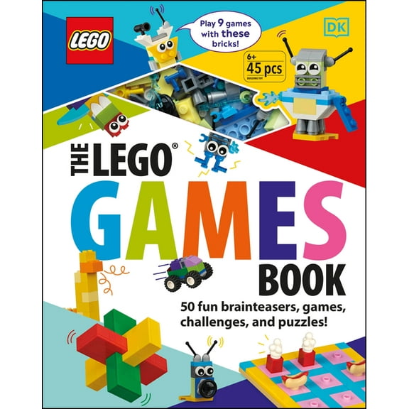 The Lego Games Book: 50 Fun Brainteasers, Games, Challenges, and Puzzles!, (Paperback)