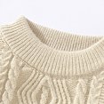 thumbnail image 3 of HAiming Men Thick Solid Color Sweater Round Neck Pullover Ribbed Knitted Tops Winter Plus Size Casual Loose Jumper, 3 of 6