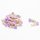 thumbnail image 1 of Tarjeta de casa Foto Ropa Pinza de corazón Mini Clip de madera morado 50 piezas, 1 of 7