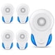 thumbnail image 1 of 4pcs Ultrasonic Pest Repeller, Ultrasonic Mouse Mice Repeller, Indoor Ultrasonic Mosquito Repellent, 1 of 4