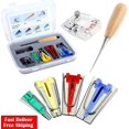 thumbnail image 5 of Chainplus Repair Kit, Leather Craft Tool Kit Leather Hand Sewing Needles and for Leather Repair, 5 of 5