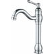 thumbnail image 1 of Grifo de baño alto, grifo mezclador de lavabo giratorio de 360°, grifo de baño clásico retro, grifo de lavabo de latón, negro, 1 of 5