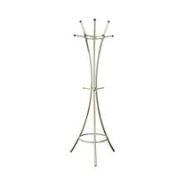 12-Hook Coat Rack Chrome
