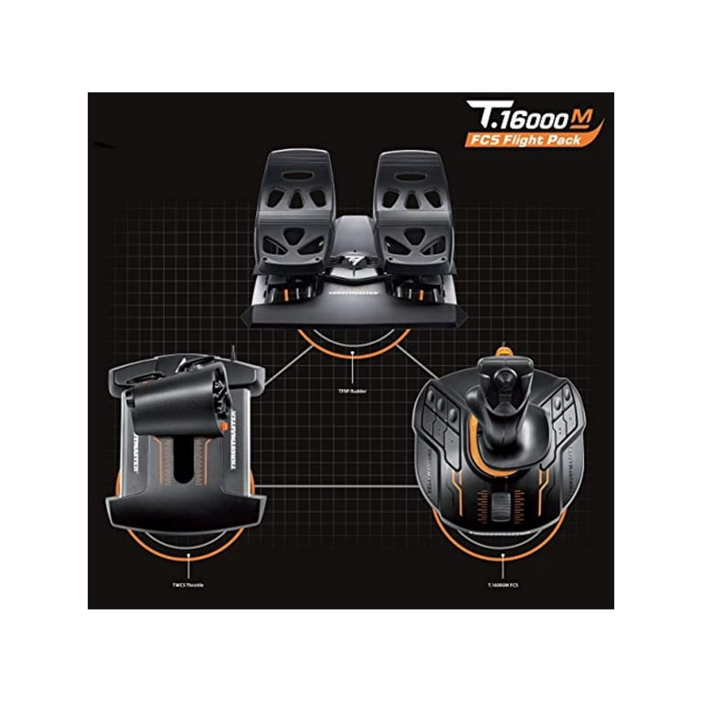 Thrustmaster 2960782 T-16000M FCS Flight Pack, 2960782