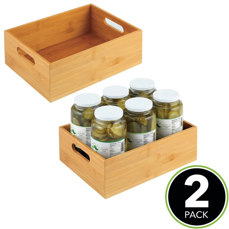 Bamboo In-Drawer Spice Organizer Tray