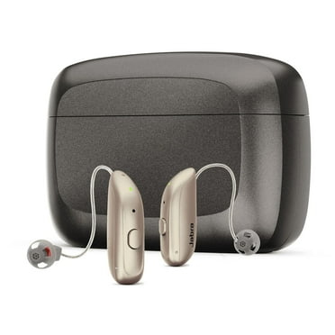 Jabra Enhance Select 500 Advanced Rechargeable Hearing Aids, Gold