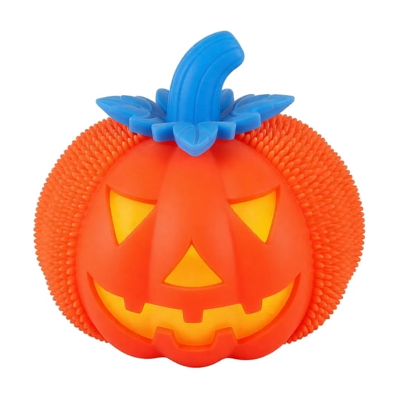 Stress Ball Squeeze Pumpkin Jack O Lantern Toys 1 Pack Glow in The Dark Halloween Party Decor for Student and Adults