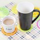 thumbnail image 4 of Posavasos absorbentes de colores para bebidas de 6 piezas, juego de posavasos para bebidas, posavasos de frutas para niños, mesa de café, 4 of 7