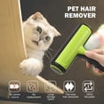 thumbnail image 5 of Pet Hair Remover Roller, Fur Remover with Self Cleaning Base for Dog & Cat, Reusable Animal Hair Removal Tool for Furniture, Bedding, Couch, Car, and Clothes, No Need Adhesive or Sticky Tape, 5 of 6