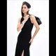 thumbnail image 4 of Vestido Elegante, Versátil, Ajustado, Sin Mangas, para Mujer, de Verano y Otoño Negro L, 4 of 10