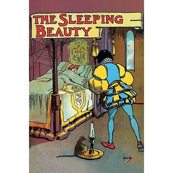 The Sleeping Beauty-Fine Art Canvas Print (20" x 30")